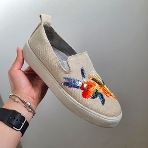 Nine West Flat Slip On Shoes